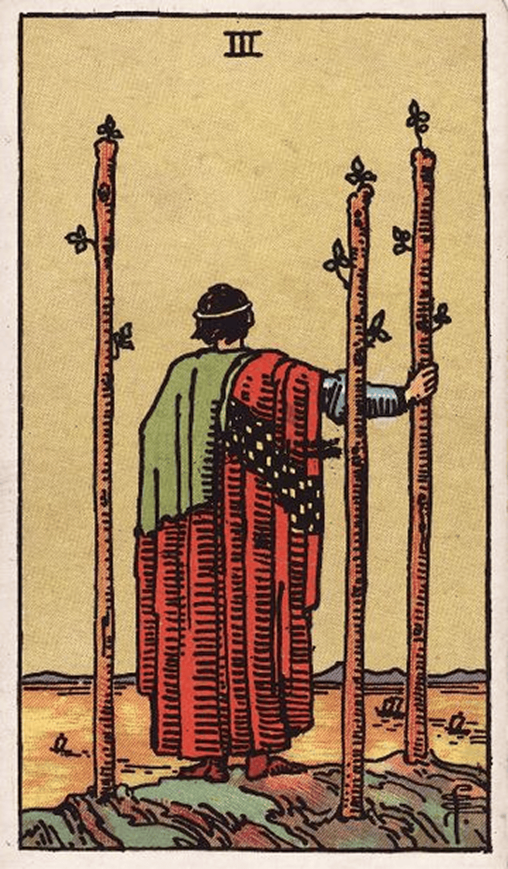 Three of Wands 权杖三