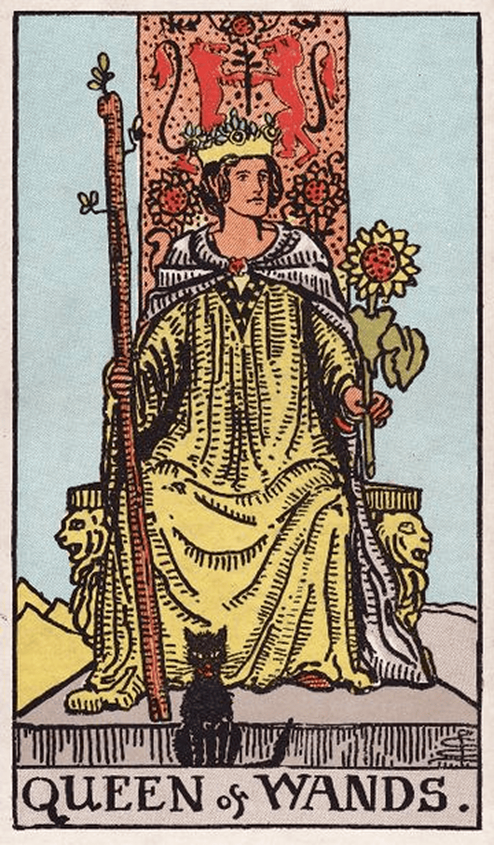 Queen of Wands 权杖王后
