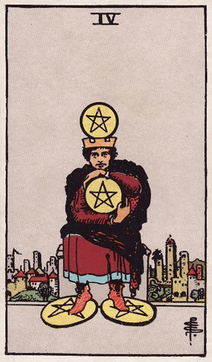 Four of Pentacles 星币四