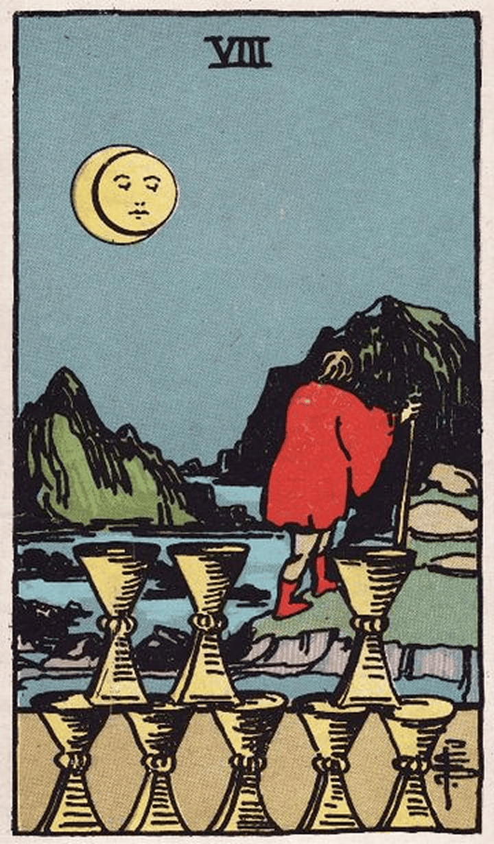 Eight of Cups 圣杯八