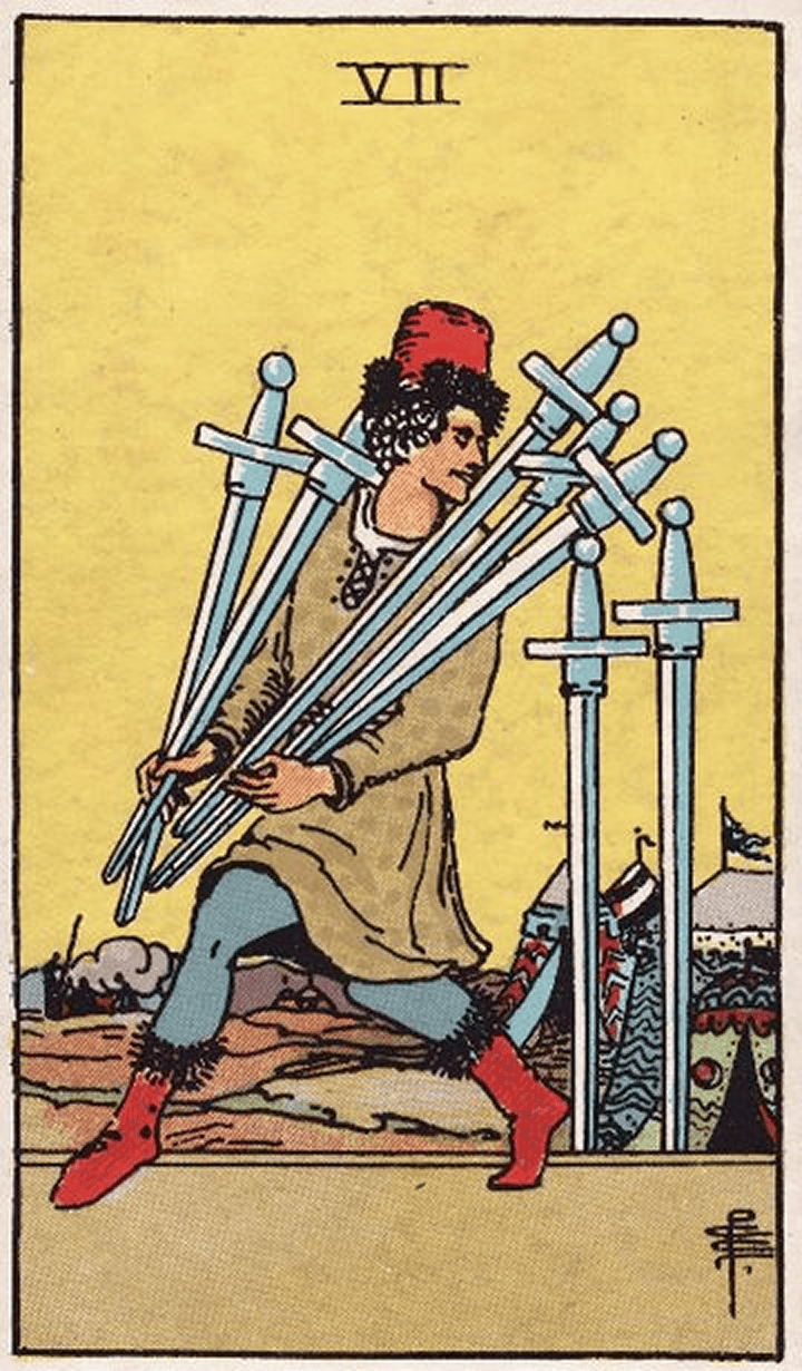 Seven of Swords 宝剑七
