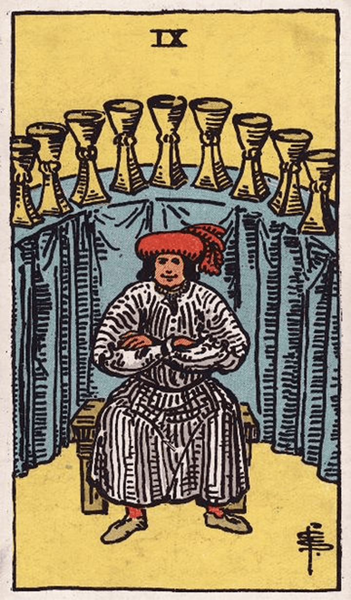 Nine of Cups 圣杯九