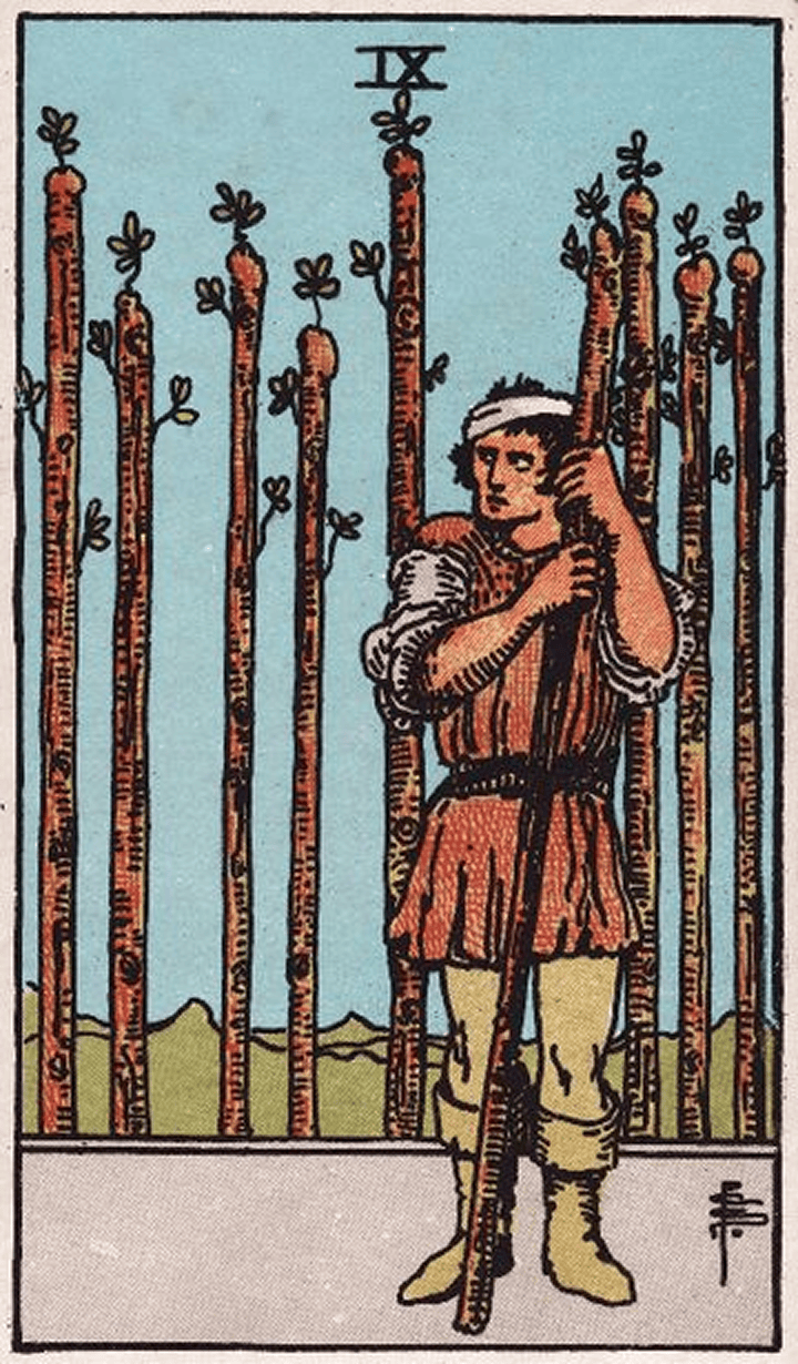 Nine of Wands 权杖九