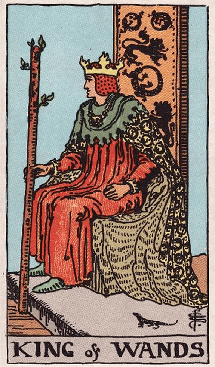 King of Wands 权杖国王