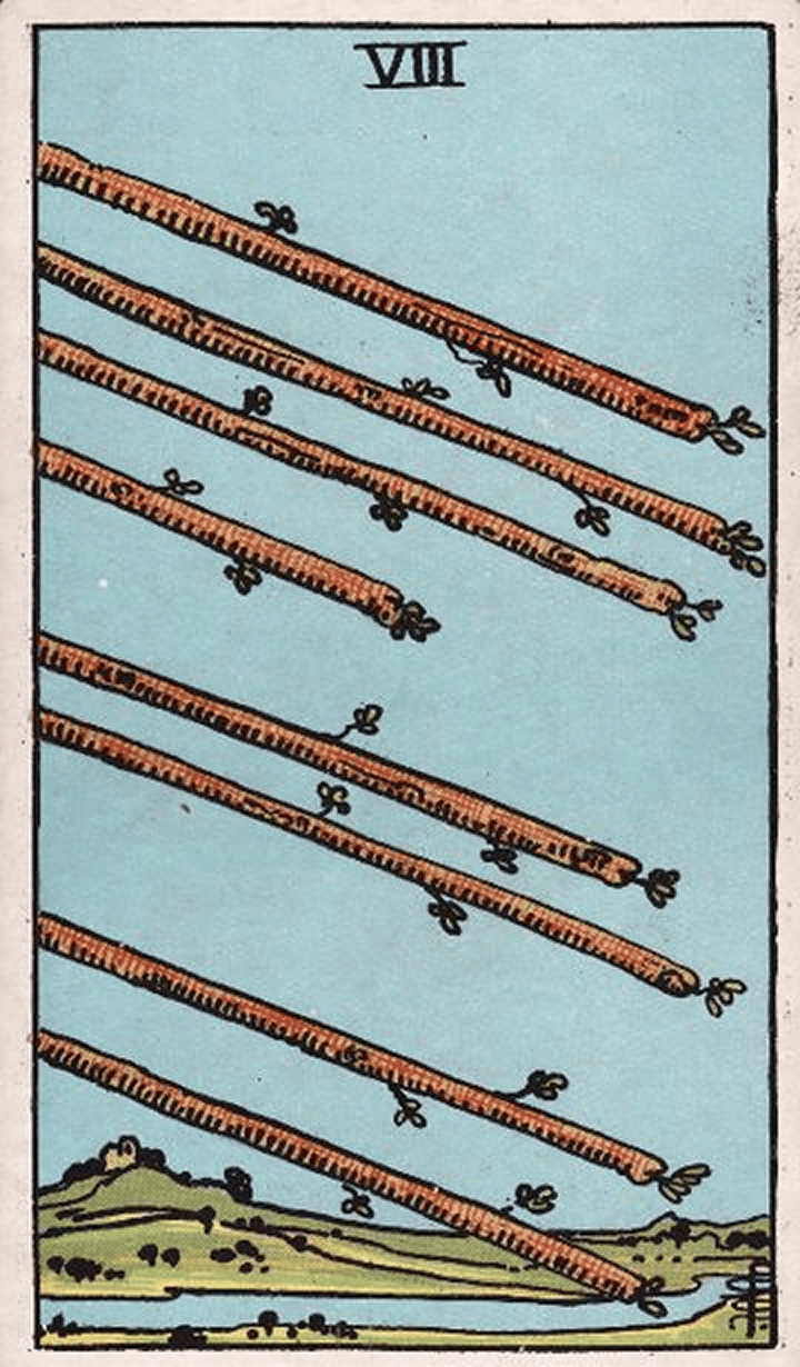 Eight of Wands 权杖八