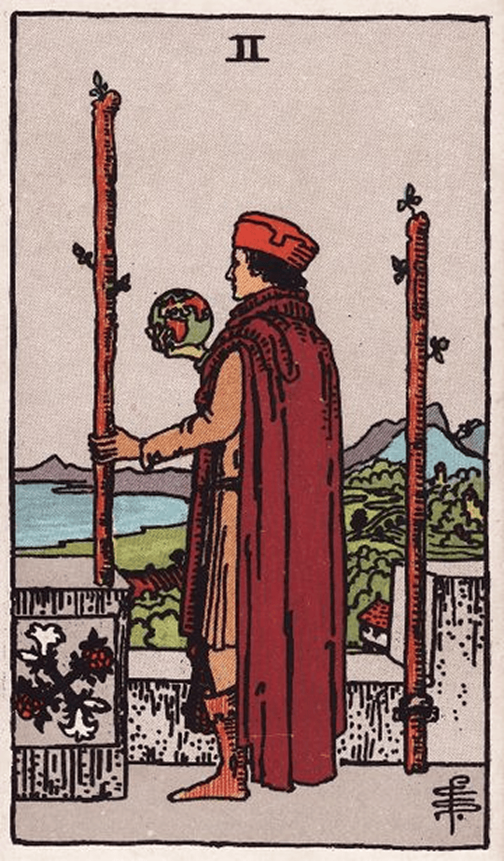 Two of Wands 权杖二